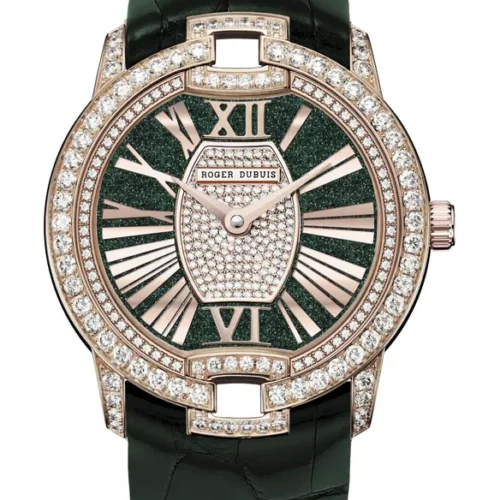 ROGER DUBUIS Velvet Rose Gold 36mm Green